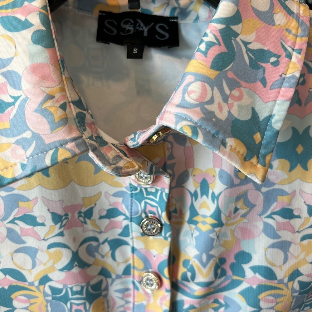SSYS Women’s pastel retro abstract pickleball set size small - Picture 6 of 12
